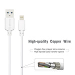 USB A to 8pin Lightning Cable 5ft