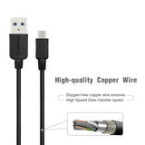 USB A to Type C Cable 5ft