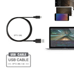 USB A to Type C Cable 5ft