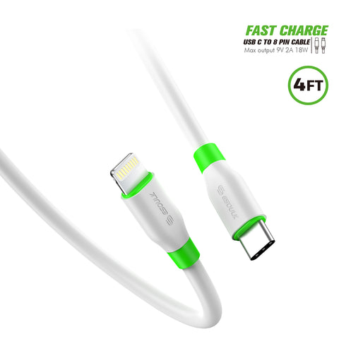 Type C to 8pin Lightning Cable 4ft